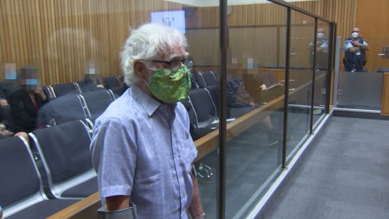 John Corkran in court.