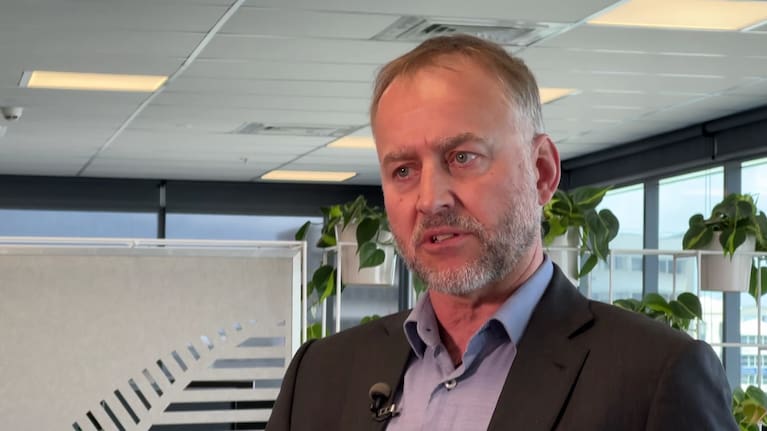 Kāinga Ora's chief executive Matt Crockett. (Source: 1News)