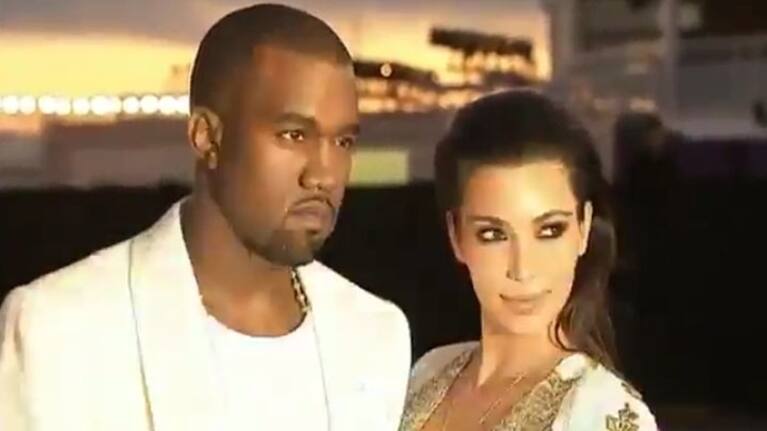 Kim Kardashian and Kanye West