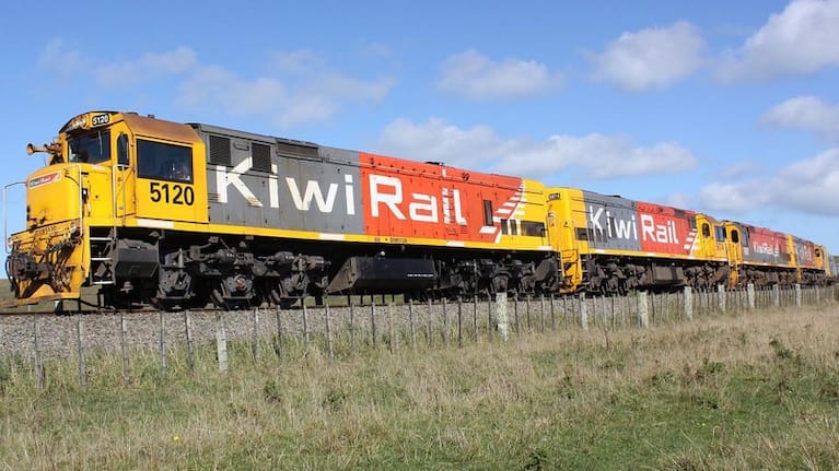 KiwiRail freight train (file picture).