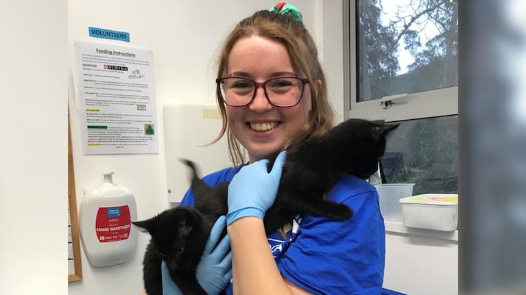Kytti Kane began volunteering at SPCA's Dunedin Centre in 2021.