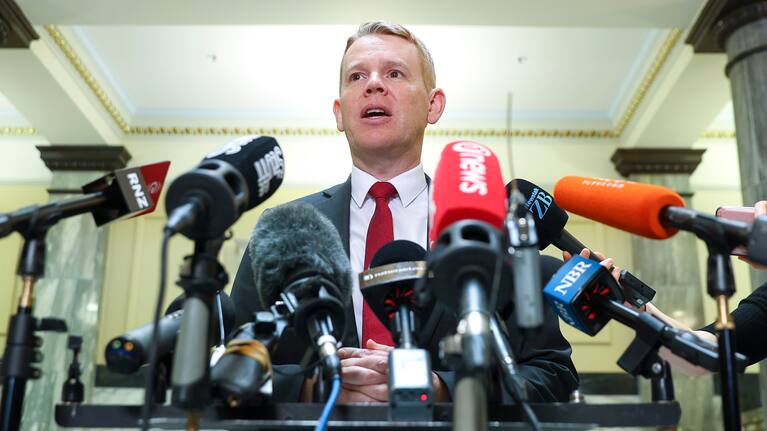 Labour leader Chris Hipkins