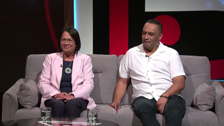 Lady Tureiti Moxon and Hurimoana Dennis