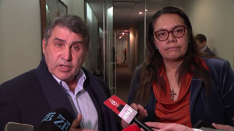 Lester Levy and Margie Apa (file image).