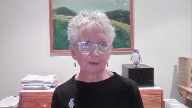 Linda Jenkins from Tasman Bay Blue Penguin Trust.