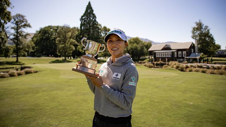 Lonsdale Cup winner Lydia Ko.