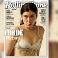 Lorde appears on the cover of Rolling Stone.