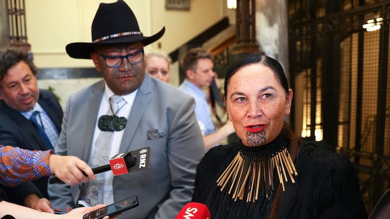 Māori Party co-leaders Rawiri Waititi and Debbie Ngarewa-Packer.