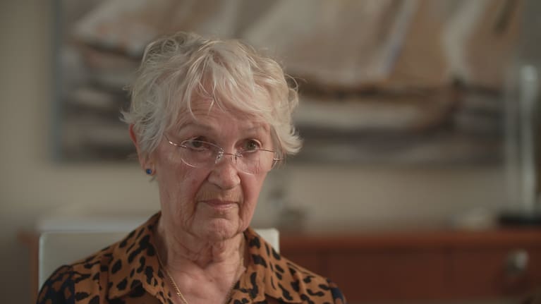 A busy carer, Margaretha Western tried to get used to her wonky, blurry glasses.