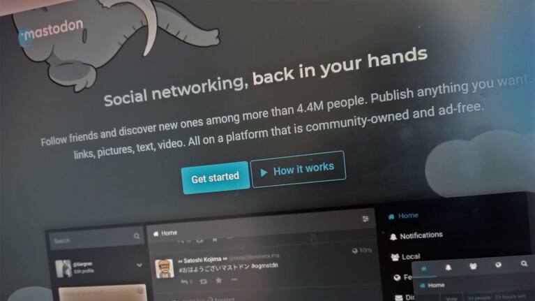 Mastodon - an open source Twitter alternative.