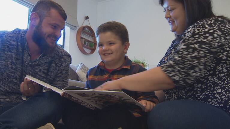 Matthew Irving doesn't understand why he can't go to school