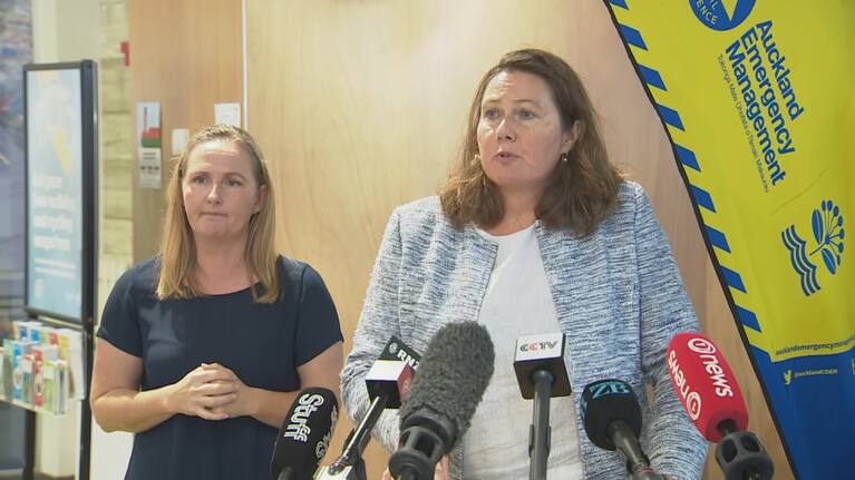 MetService's Georgina Griffiths said another downpour is expected before 7pm.
