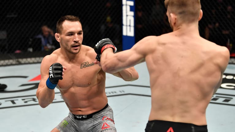 ABU DHABI, UNITED ARAB EMIRATES - JANUARY 23: (L-R) event inside Etihad Arena on UFC Fight Island on January 23, 2021 in Abu Dhabi, United Arab Emirates. (Photo by Jeff Bottari/Zuffa LLC)