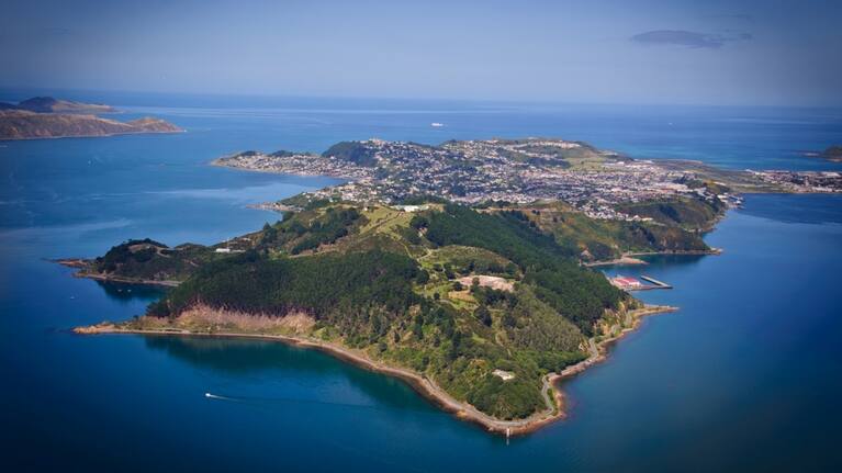Miramar Peninsula, where the body was found in the ocean.