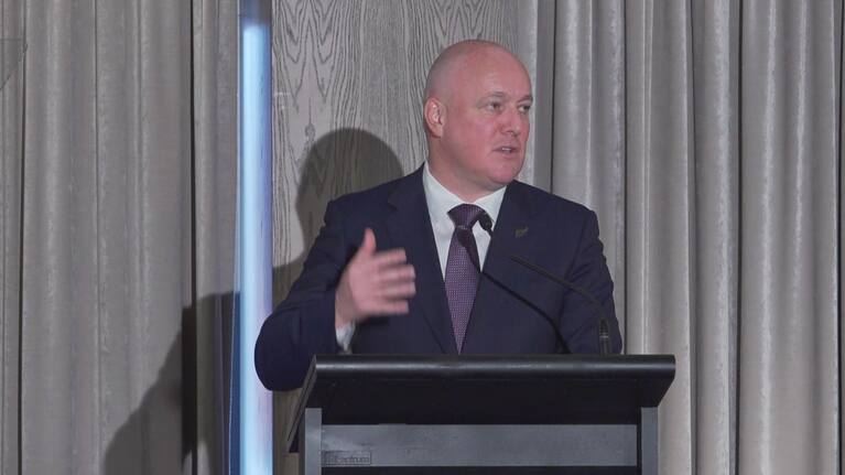 National leader Christopher Luxon.