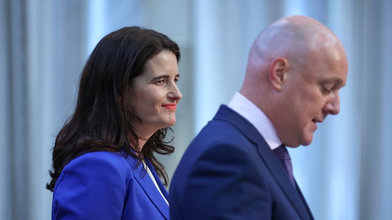 Nicola Willis takes the finance minister role.