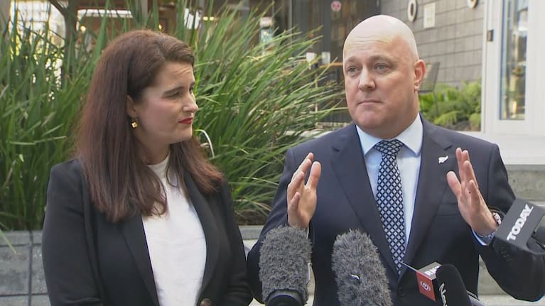 National's deputy and leader Nicola Willis and Chris Luxon have promised tax relief to middle New Zealand.