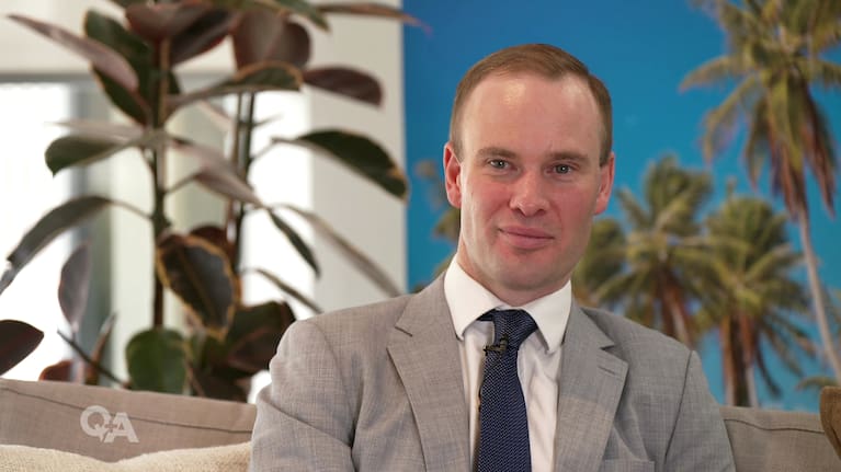 Nauru Economic and Climate Resilience Citizenship Programme lead Edward Clark.