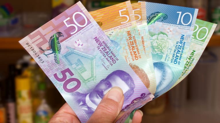 New Zealand currency (file image).