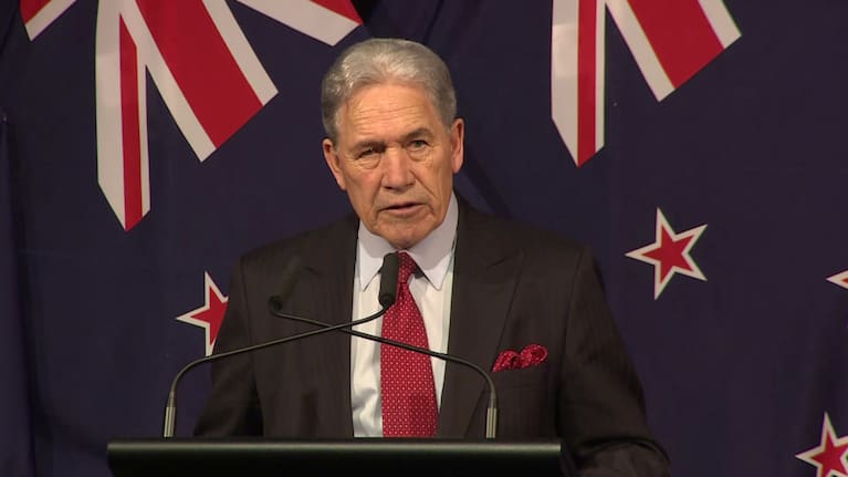 New Zealand First leader Winston Peters (file image).