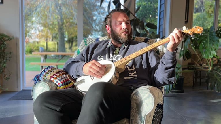 Nicholas "Sol Bear" Coulton is one third of NZ folk trio Turkey The Bird.
