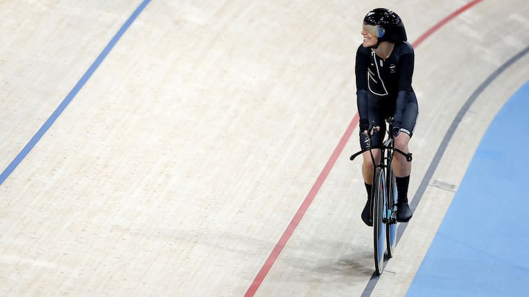 Nicole Murray in action at the Paris Paralympics.