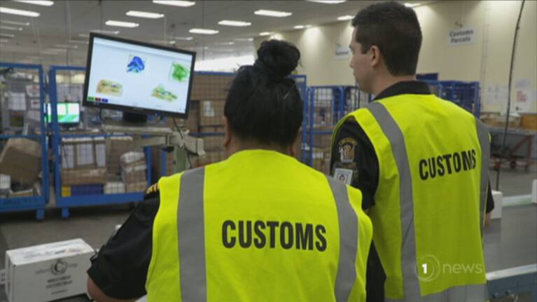 NZ Customs officers (generic image).