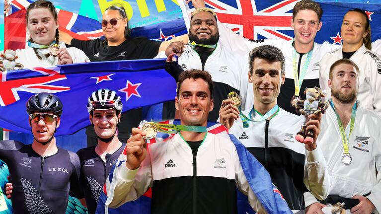 NZ medal winners on August 4