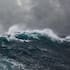 Large waves in storm at sea, file image.