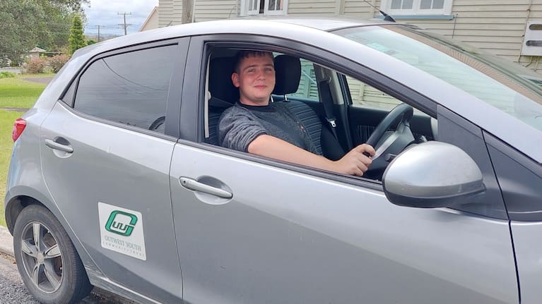 Outwest's car used to give people free driving lessons is on it's "last legs".