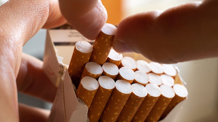 A packet of cigarettes (file photo)