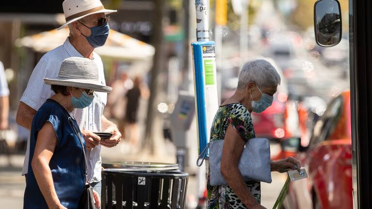 AUCKLAND, NEW ZEALAND - FEBRUARY 18: Ponsonby streets welcomed shoppers after the three day lockdown due to community cases of Covid being found over the weekend on February 18, 2021 in Auckland, New Zealand. Auckland has moved to alert level 2 in line with the rest of New Zealand after a snap three-day lockdown was imposed following the discovery of new locally acquired coronavirus cases. (Photo by Greg Bowker/Getty Images)