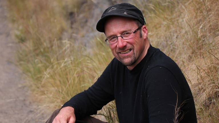 Foraging expert Peter Langlands.