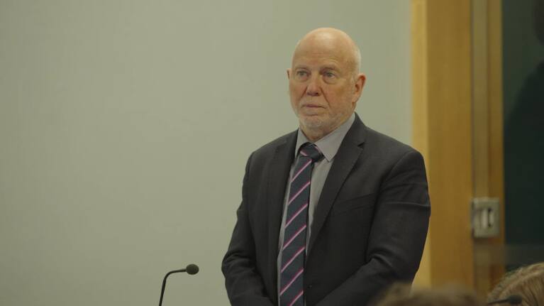 Philip Polkinghorne in court.