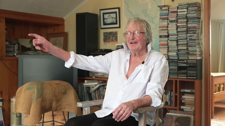 New Zealand's true poet laureate, Sam hunt, in his natural habitat.