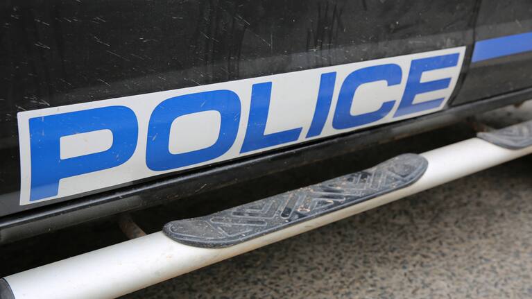 Police Car in South Africa.