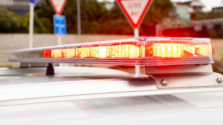 A police car (file).