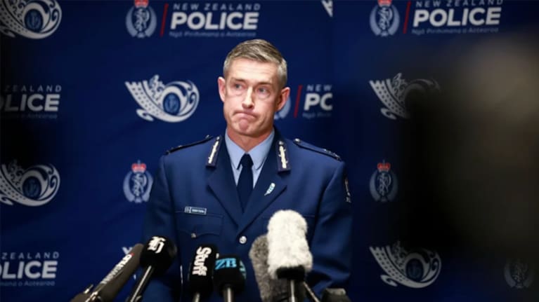 Police Commissioner Andrew Coster.