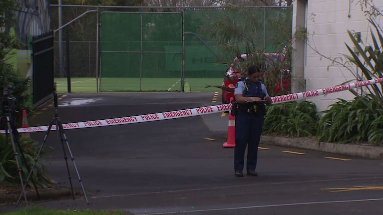 Police have been called to Rathlin Street in Blockhouse Bay alongside canine units.