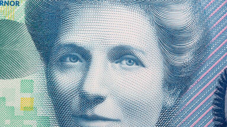 Political and social reformer Kate Sheppard.
