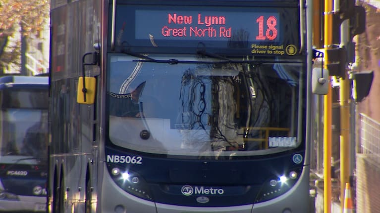 A double-decker bus in Auckland (file image).