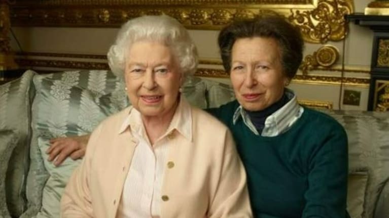 Queen Elizabeth II and her daughter Princess Anne. (Source: The Royal Family).