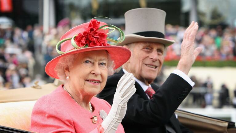 Queen Elizabeth ll and Prince Philip, Duke of Edinburgh pictured at Ascot on June 16, 2011.