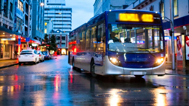Bus services in New Zealand don't offer the convenience of the London's tube.