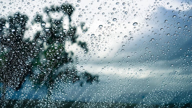 Rainfall can influence the emotional content of social media posts