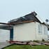 Roof damage on Somes Crescent in Newlands, Wellington