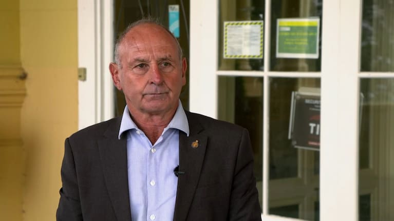 Ruapehu District Mayor Weston Kirton.