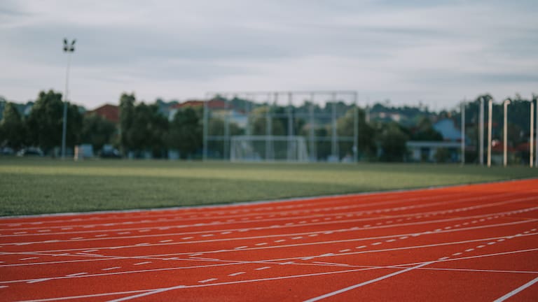 Running track, athletics track