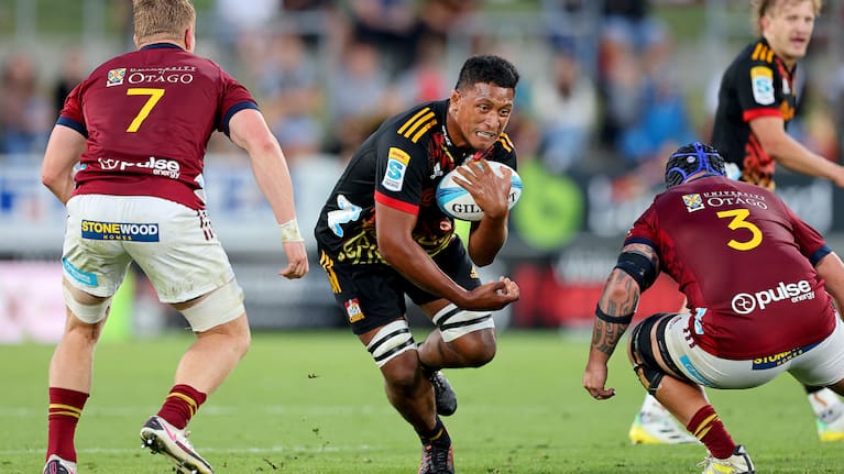 Chiefs flanker Samipeni Finau is a chance for the All Blacks this year.