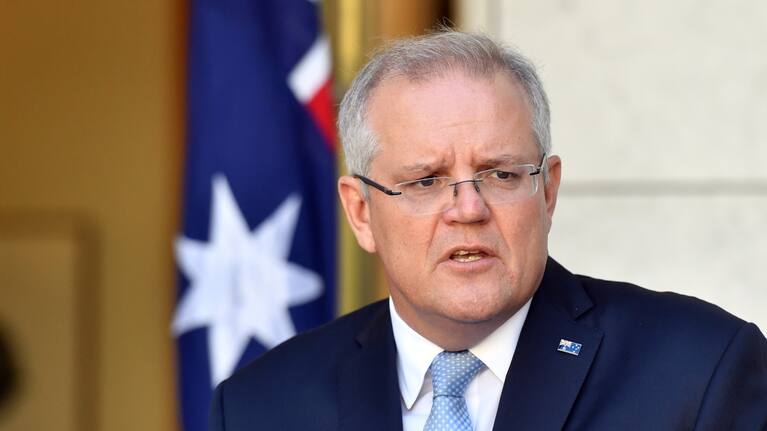 Australian Prime Minister Scott Morrison.